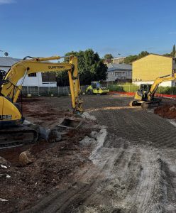 Construction site preparation